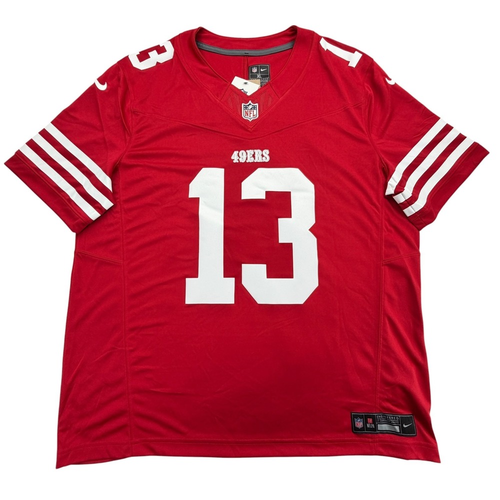 Nike San Francisco 49ers Brock Purdy #13 Jersey Mens XL Red NFL On Field $175